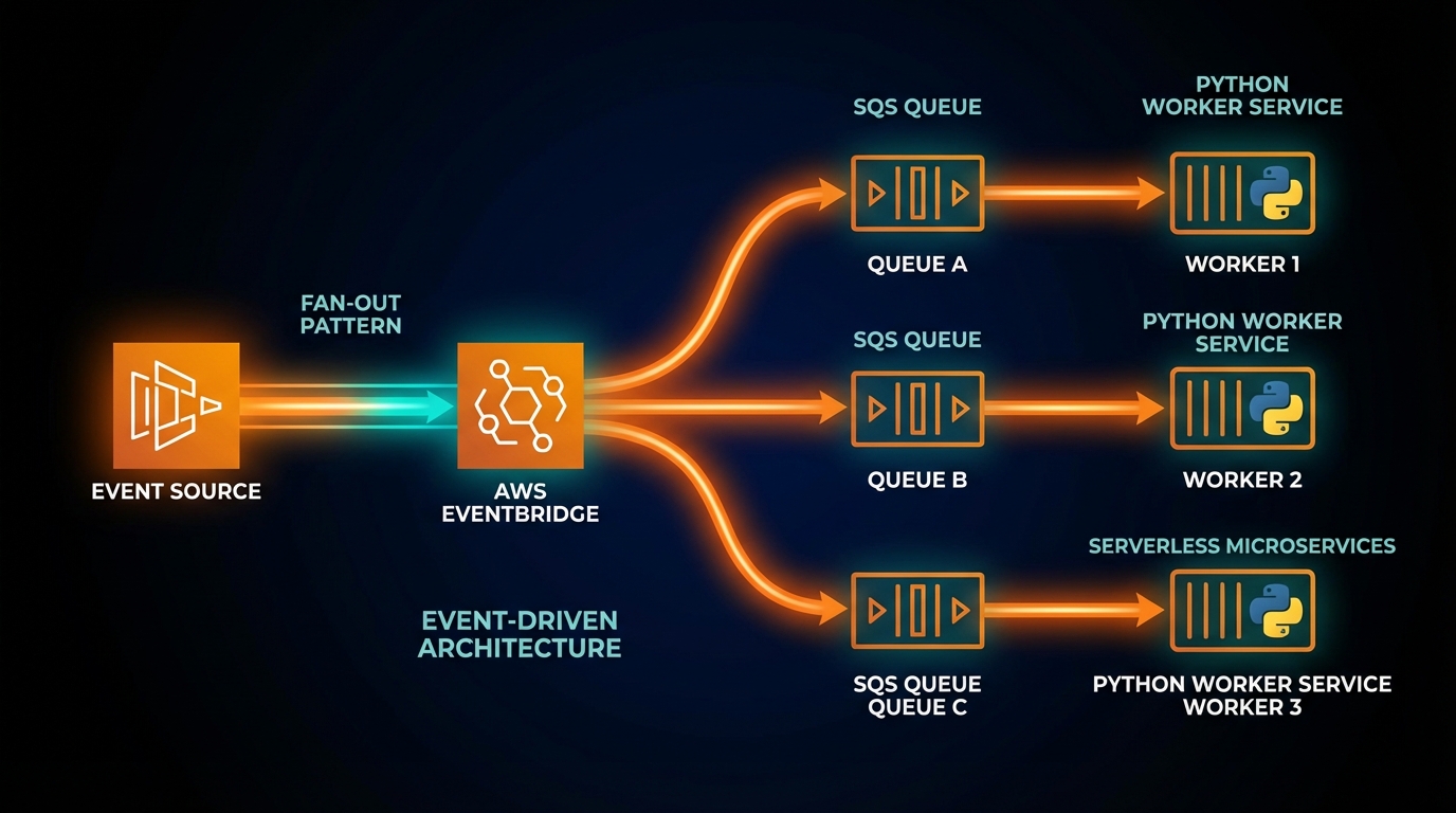 Building a Reliable Event Dispatcher with AWS SQS, EventBridge, and Python